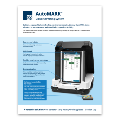 AutoMARK One-Sheet 