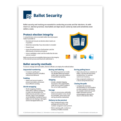 Ballot Security 