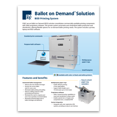 Ballot on Demand One-Sheet 