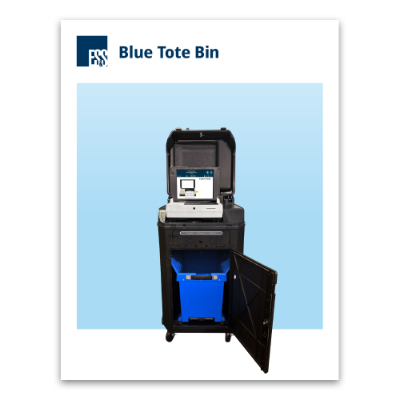 Blue Tote Bin One-Sheet 