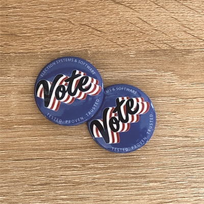 Collectible Button - Vote 