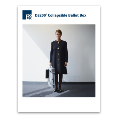 DS200 Collapsible Ballot Box 