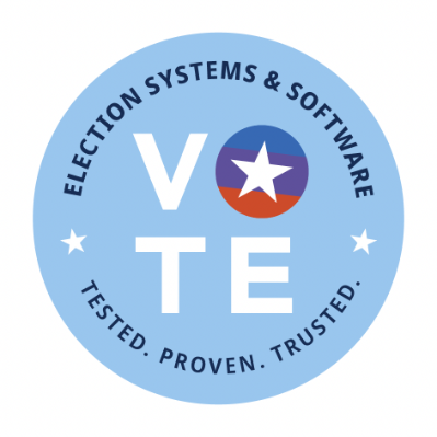 Decal 7 "ES&S Tested. Proven. Trusted." 