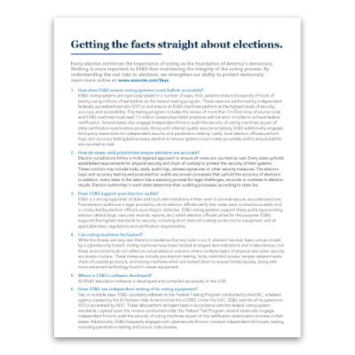 Elections FAQ 2pg 