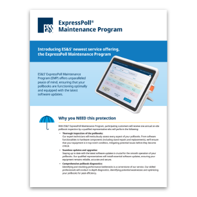 ExpressPoll Maintenance Program 