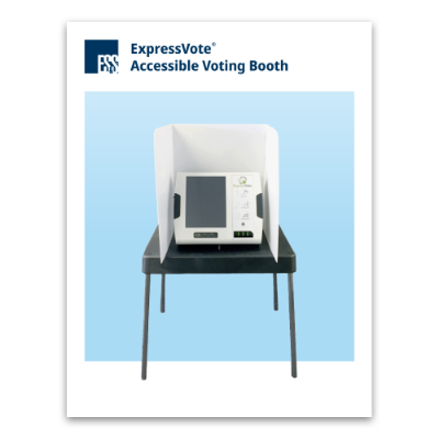 ExpressVote Accessible Voting Booth 