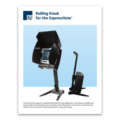 ExpressVote Rolling Kiosk One-Sheet 