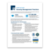 Security Management Practices - Security Fact Sheet