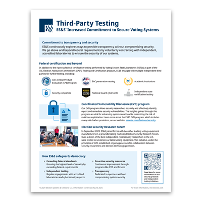 Third-Party Testing 