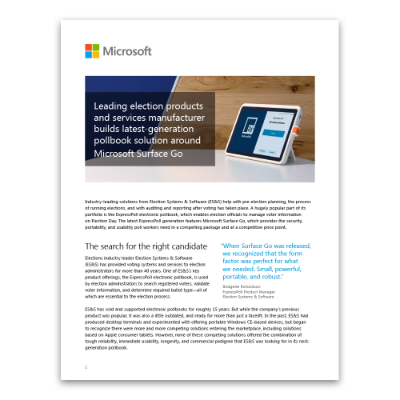 Microsoft ExpressPoll Case Study 2021 